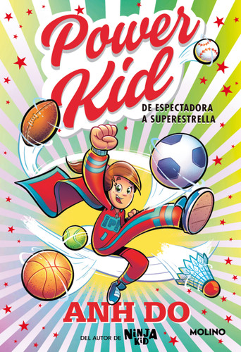 De espectadora a superestrella / The Champ! #1 (POWER KID) book cover by Anh Do