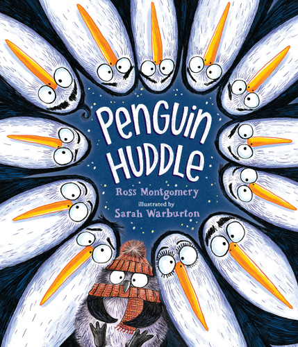 Penguin Huddle book cover by Ross Montgomery