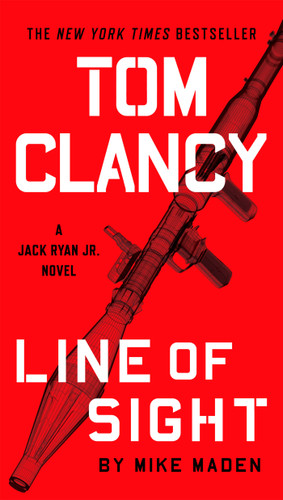 Tom Clancy Line of Sight (A Jack Ryan Jr. Novel) book cover by Mike Maden