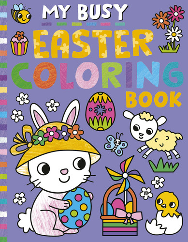 My Busy Easter Coloring Book (My Busy Coloring) book cover by Tiger Tales