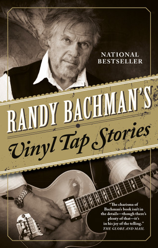 Randy Bachman's Vinyl Tap Stories book cover by Randy Bachman