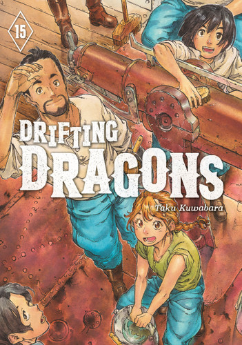 Drifting Dragons 15 (Drifting Dragons) book cover by Taku Kuwabara