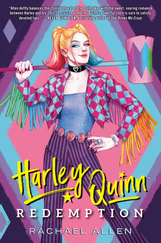 Harley Quinn: Redemption (DC Icons Series) book cover by Rachael Allen