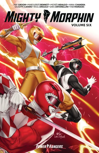 Mighty Morphin Vol. 6 (Mighty Morphin) book cover by Mat Groom