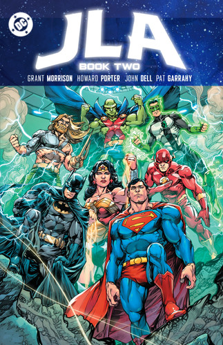 JLA Book Two book cover by Grant Morrison