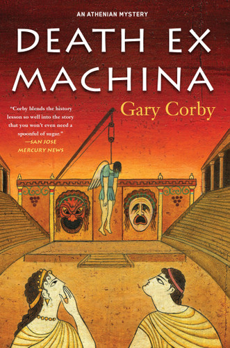 Death Ex Machina (An Athenian Mystery) book cover by Gary Corby