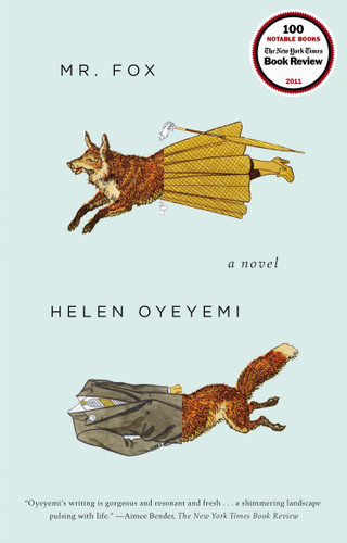 Mr. Fox book cover by Helen Oyeyemi
