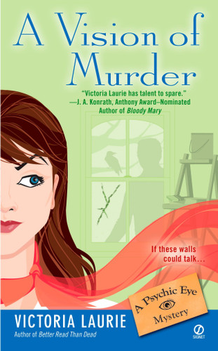 A Vision of Murder:: A Psychic Eye Mystery (Psychic Eye Mystery) book cover by Victoria Laurie