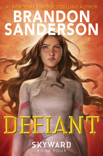 Defiant (The Skyward Series) book cover by Brandon Sanderson