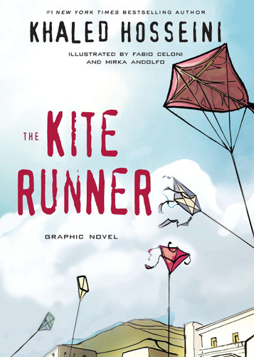 The Kite Runner Graphic Novel book cover by Khaled Hosseini