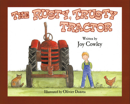 Rusty Trusty Tractor book cover by Joy Cowley