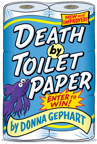 Death by Toilet Paper book cover by Donna Gephart