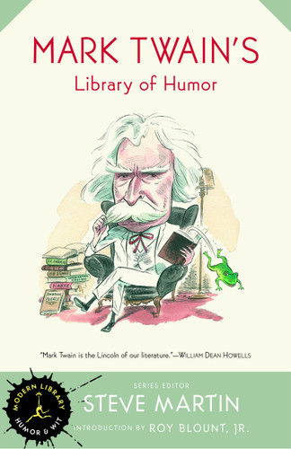 Mark Twain's Library of Humor (Modern Library Humor and Wit) book cover by Washington Irving
