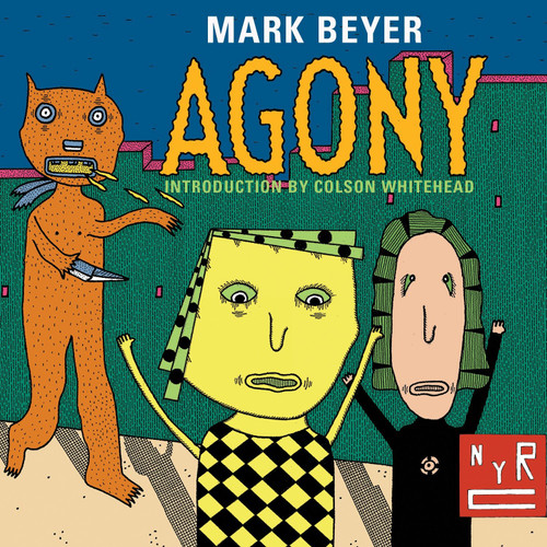 Agony book cover by Mark Beyer