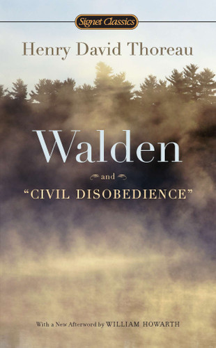 Walden and Civil Disobedience book cover by Henry David Thoreau
