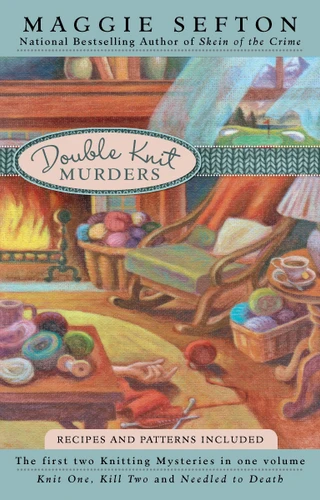 Double Knit Murders (A Knitting Mystery) book cover by Maggie Sefton