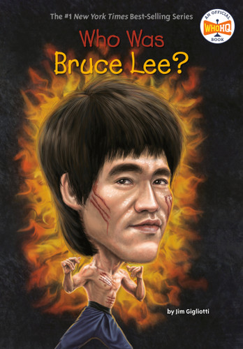 Who Was Bruce Lee? (Who Was?) book cover by Jim Gigliotti, Who HQ