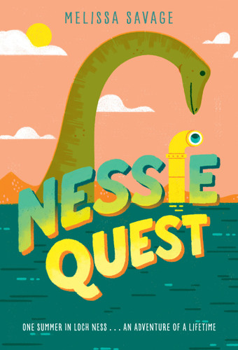 Nessie Quest book cover by Melissa Savage