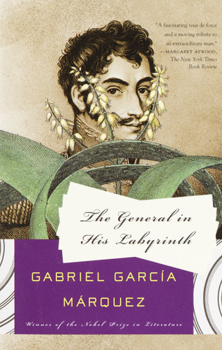 The General in His Labyrinth (Vintage International) book cover by Gabriel García Márquez