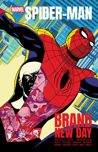 Spider-Man: Brand New Day book cover by Zeb Wells, Mark Waid, Dan Slott