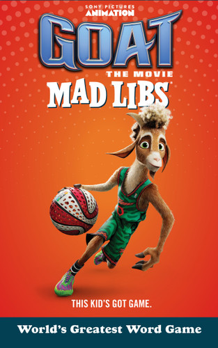 GOAT Mad Libs: World's Greatest Word Game (Mad Libs) book cover by Jack Monaco, Mad Libs