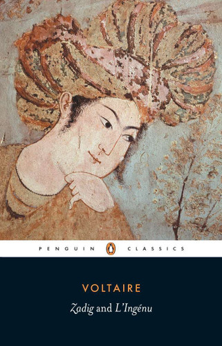 Zadig and L'Ingénu book cover by Francois Voltaire