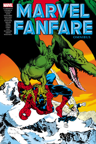 Marvel Fanfare Omnibus Vol. 1 Michael Golden Cover book cover by Chris Claremont, Marvel Various