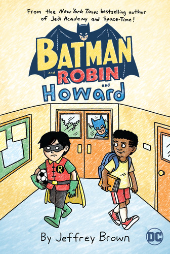 Batman and Robin and Howard book cover by Jeffrey Brown