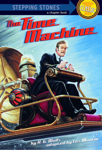 The Time Machine (A Stepping Stone Book) book cover by H. G. Wells