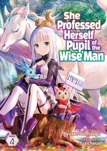 She Professed Herself Pupil of the Wise Man (Light Novel) Vol. 4 (She Professed Herself Pupil of the Wise Man (Light Novel)) book cover by Ryusen Hirotsugu