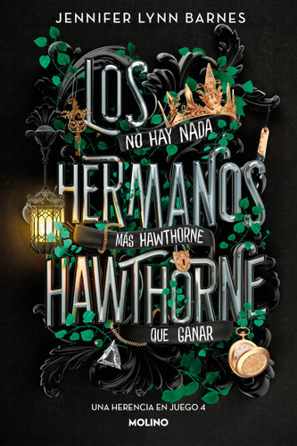 Los hermanos Hawthorne / The Hawthorne Brothers (UNA HERENCIA EN JUEGO) book cover by Jennifer Lynn Barnes