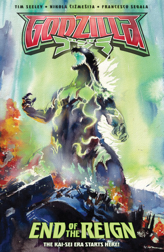 Godzilla [Kai-Sei Era]: End of the Reign book cover by Tim Seeley