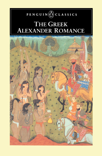 The Greek Alexander Romance book cover by 