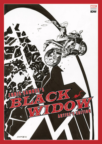 Chris Samnee's Black Widow Artist's Edition (Artist Edition) book cover by Chris Samnee, Mark Waid