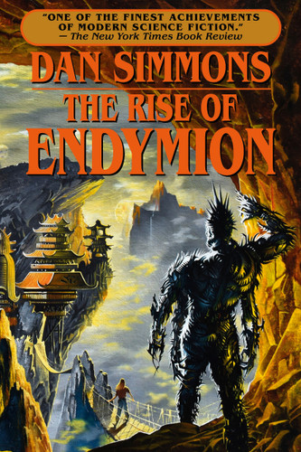 The Rise of Endymion (Hyperion Cantos) book cover by Dan Simmons