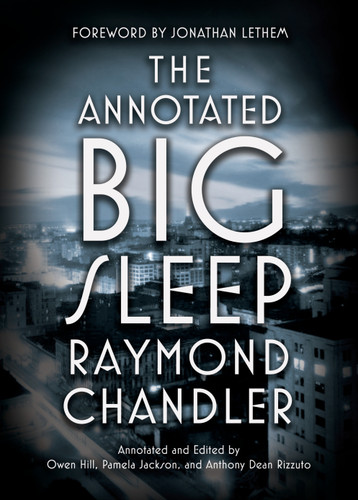 The Annotated Big Sleep book cover by Raymond Chandler