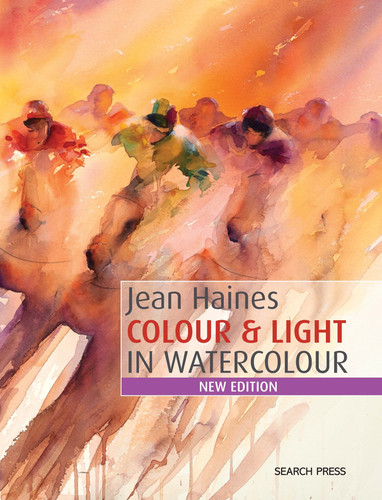Jean Haines Colour & Light in Watercolour book cover by Jean Haines