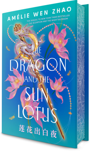 The Dragon and the Sun Lotus (The Three Realms) book cover by Amélie Wen Zhao