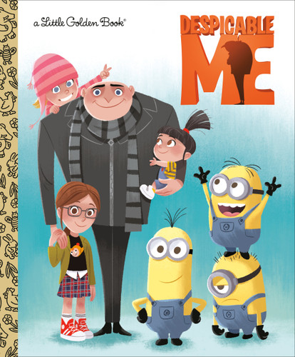 Despicable Me Little Golden Book (Little Golden Book) book cover by Arie Kaplan