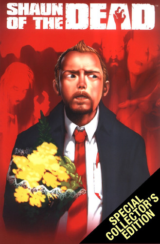 Shaun of the Dead book cover by Chris Ryall