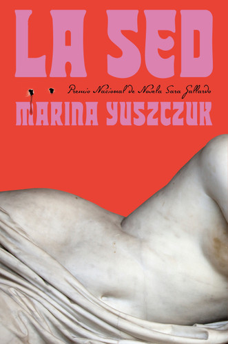La sed / Thirst book cover by Marina Yuszczuk