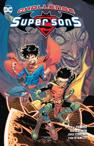 Challenge of the Super Sons book cover by Various