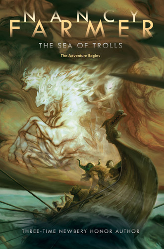 The Sea of Trolls book cover by Nancy Farmer