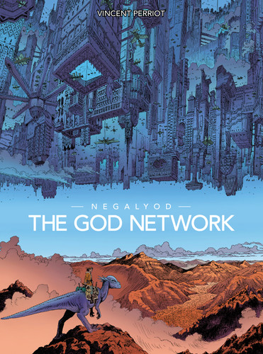 Negalyod: The God Network (Graphic Novel) book cover by Vincent Perriot