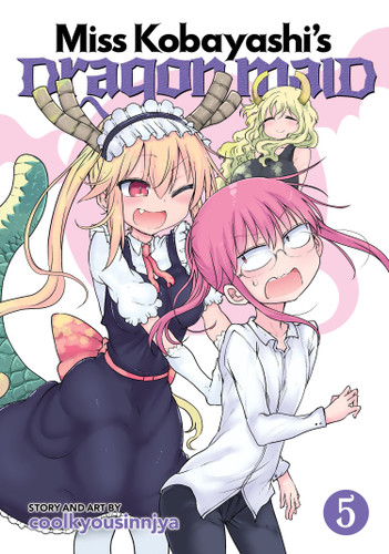 Miss Kobayashi's Dragon Maid Vol. 5 (Miss Kobayashi's Dragon Maid) book cover by Coolkyousinnjya