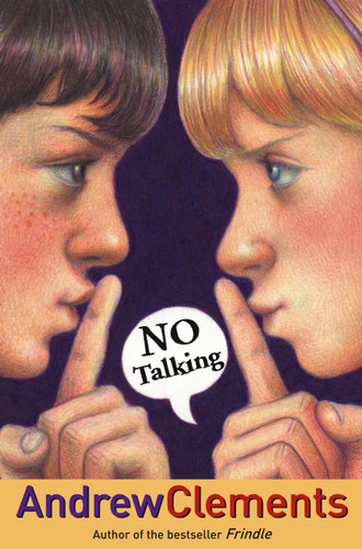 No Talking book cover by Andrew Clements