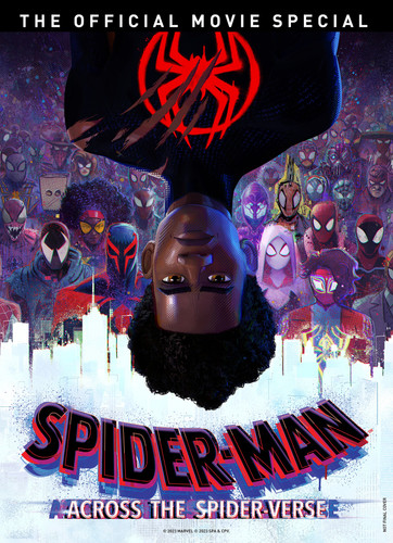 Spider-Man Across the Spider-Verse  The Official  Movie Special Book (MARVEL) book cover by Titan