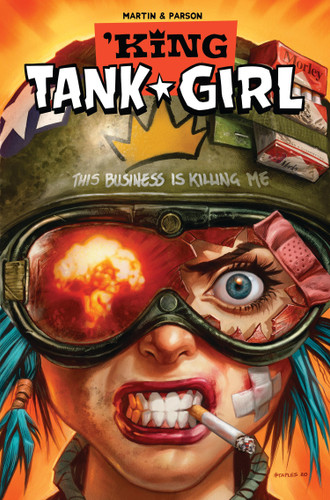 Tank Girl: King Tank Girl (Graphic Novel) (TANK GIRL) book cover by Alan Martin