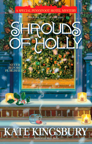 Shrouds of Holly (A Special Pennyfoot Hotel Myst) book cover by Kate Kingsbury