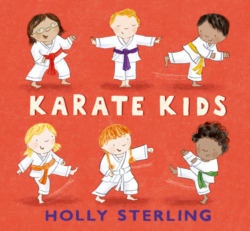 Karate Kids book cover by Holly Sterling
